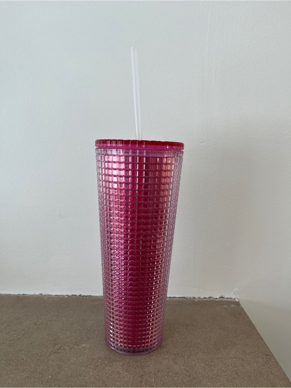 Starbucks Iridescent Pink Tumbler with Straw - New!! - Picture 4 of 6